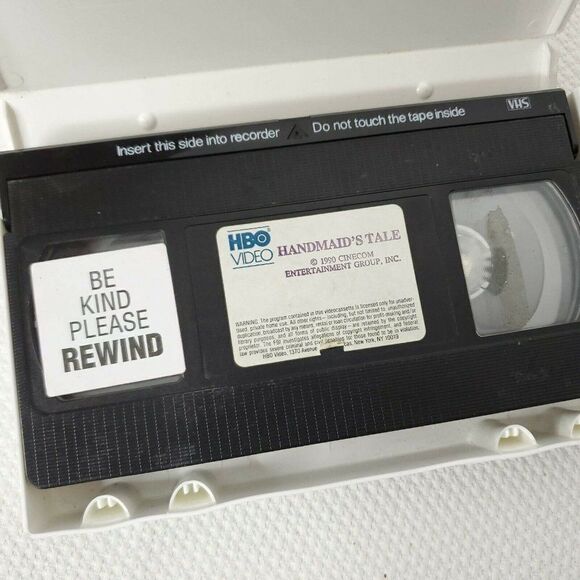 THE HANDMAID'S TALE VHS 1990 NATASHA RICHARDSON ROBERT DUVALL - Picture 3 of 3